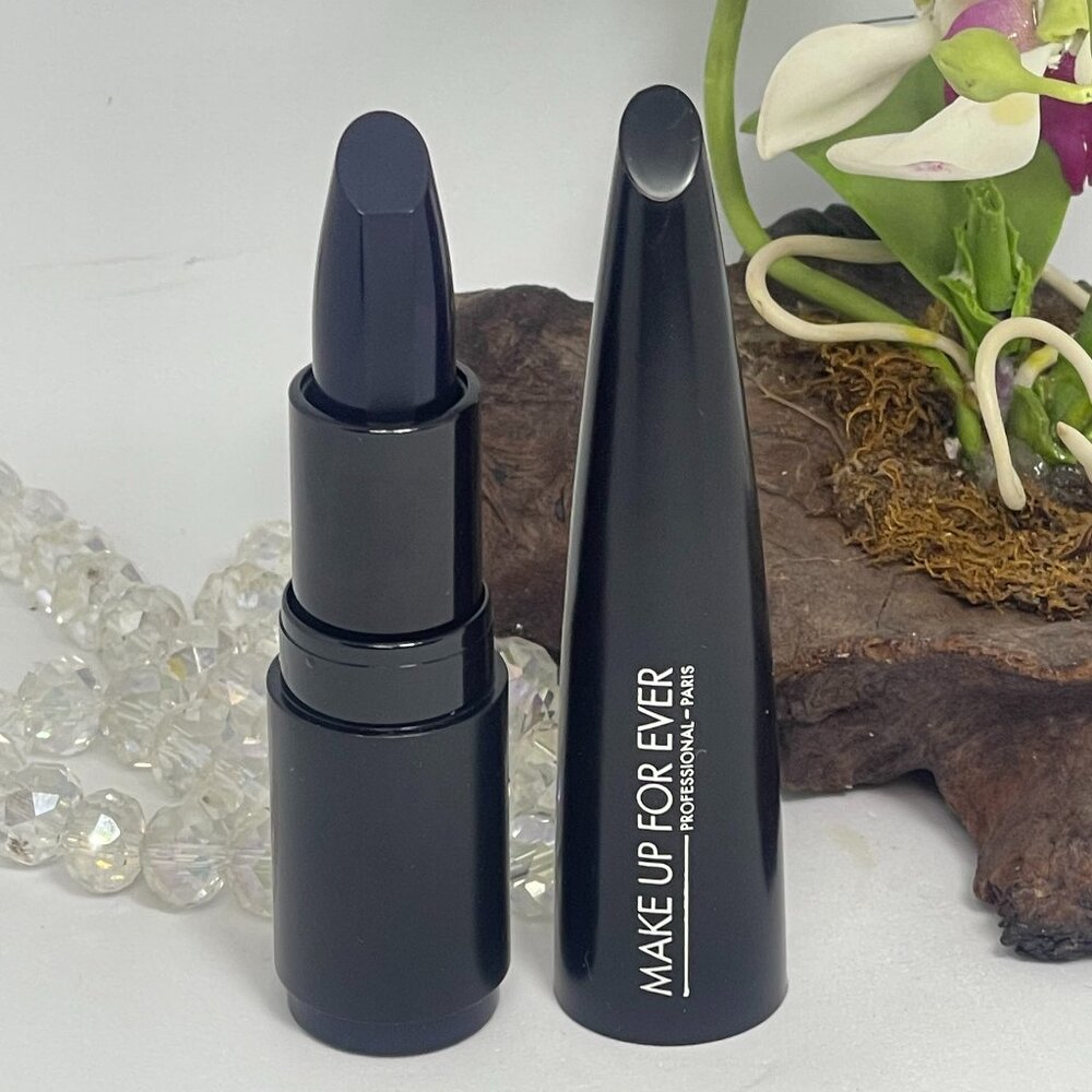 Make Up For Ever Rouge Artist Intense Color Lipstick - 222 Brave Blue - New